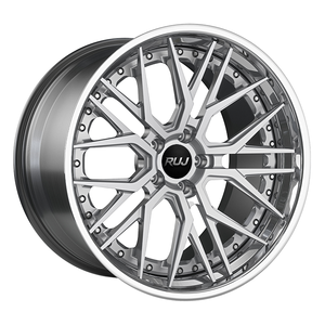 Jantes forgées brossées à profil profond Rohana RFG3 18-22 pouces 5x112 5x114.<span class=keywords><strong>3</strong></span> pour Mercedes C43 AMG <span class=keywords><strong>Golf</strong></span> R Porsche Cayman Tesla Model3 - Product Image 6