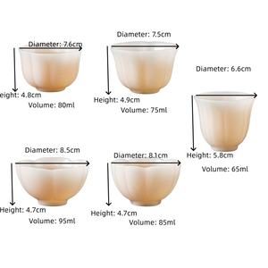 Ensemble de tasses à <span class=keywords><strong>thé</strong></span> en porcelaine de type glace, porcelaine de manufacture, ensemble de <span class=keywords><strong>thé</strong></span> Kung Fu, cadeau promotionnel, vaisselle et accessoires, ensemble de tasses à <span class=keywords><strong>thé</strong></span> - Product Image 2