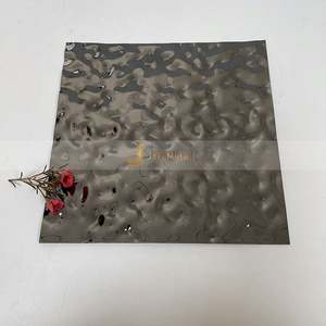 EX114 Home Decoration Stainless Steel <b>Sheets</b> Ceiling 300 Series Water Ripple Corrugated Plates 3mm Thickness Wall Panel JIS - Product Image 2