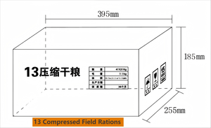 HLF 13 biscuits à saveur originale biscuits croustillants compressés à haute énergie pour la <span class=keywords><strong>survie</strong></span> en cas <span class=keywords><strong>de</strong></span> catastrophe barres <span class=keywords><strong>de</strong></span> <span class=keywords><strong>ration</strong></span> alimentaire d'urgence - Product Image 6