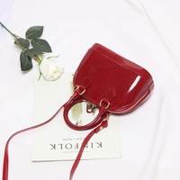 Sac à bandoulière mini transparent en PVC effet gelée, style décontracté, avec fermeture éclair, tendance pour femme – Collection Printemps-Été 2026 – Grande Vente