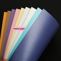 Papier cartonné perlé blanc brillant de luxe imprimable A3 A4 A5 A6 8,5*11 POUCES pour carte de vœux