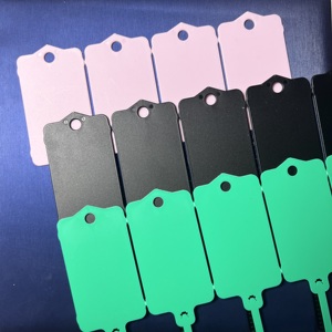 High Great Wholesales Prices Available in Stock Self-Laminating <b>Key</b> <b>Tags</b> Logo Customization Car <b>Key</b> Chain Label - Product Image 6