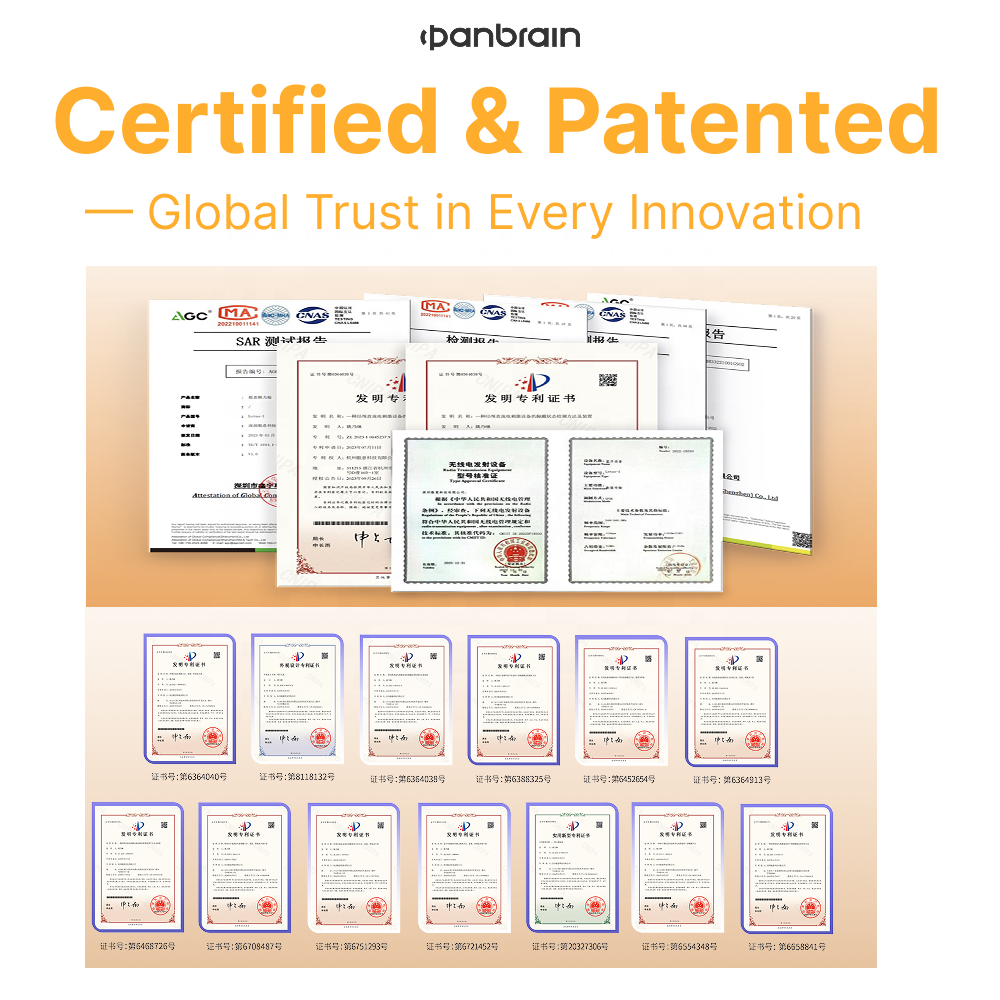 ORANGLES PanBrain EC1 Brain Optimization Device | tDCS + EEG Technology for Mental Clarity, Focus & Memory Enhancement (2025) - detailed closeup view - illustrating benefits - Image 3 of 6 | created for all | Shop PanBrain EC1 Brain Optimization Device | tDCS + EEG Technology for Mental Clarity, Focus & Memory Enhancement (2025) North Carolina | Free Shipping ORANGLES