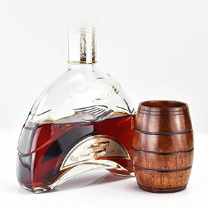 Porte-bouteilles en bois massif fait main, élégant seau à glace et bac à boissons, emballé en carton pour profiter <span class=keywords><strong>de</strong></span> votre boisson - Product Image 2
