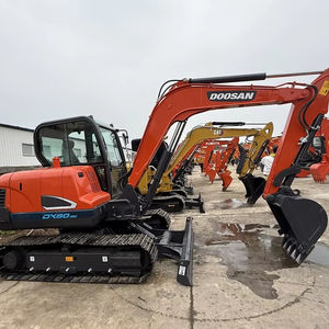 Excavatrice sur chenilles d'occasion coréenne Doosan DX60-9C de 6 tonnes avec prix compétitif en stock - Product Image 1