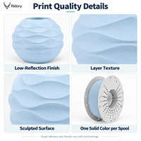 Filament d'imprimante 3D PLA mat 1,75 mm, finition mate lisse, plusieurs couleurs, compatible avec les imprimantes 3D Bambu Lab et Creality