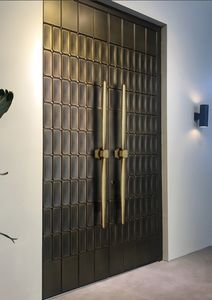 Manija de <span class=keywords><strong>puerta</strong></span> dorada de lujo, tirador Interior grande deslizante moderno, gran oferta para casa, Bar, Club, <span class=keywords><strong>terraza</strong></span>, manija de <span class=keywords><strong>puerta</strong></span> decorativa - Product Image 6