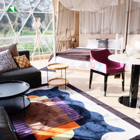 Usine directe Camping Geo grand salon dôme géodésique maison tentes Glamping jardin Igloo dôme