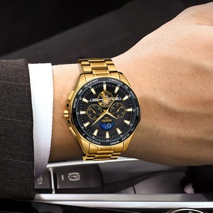 For Brand Luxury Fashion Tourbillon Quartz <b>Watch</b> Men Stainless Steel 3BAR Water Resistant Luminous Chronograph Sport - Product Image 2