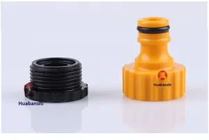 Fabricant Fournitures Ménage Lavage de Voiture 1/2 3/4 <span class=keywords><strong>Adaptateur</strong></span> Mamelon <span class=keywords><strong>Robinet</strong></span> Connecteur Plastique pour la Maison Machines à <span class=keywords><strong>Laver</strong></span> de Voiture - Product Image 3