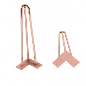 Luxury Modern Chrome Iron Furniture Legs for Outdoor Living Room Table-Durable Metal Construction - Product Image 5