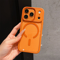 Coque de téléphone magnétique transparente en acrylique de luxe antichute pour iPhone 17 18 Pro Max – Coque fine transparente magnétique – Vente en gros