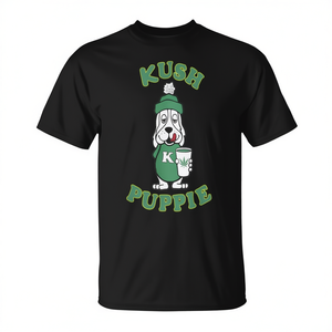 Camiseta Kush Puppie para Adultos, Unisex, Manga Corta, Cuello Redondo, Impresión Serigráfica, Ropa Promocional - Product Image 3
