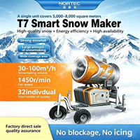 Machine à neige pour station de ski, vente directe usine Chine, prix compétitif, haute performance, fournisseur de lance-neige à large couverture 5000m²