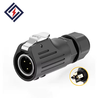 Connecteur étanche LP12 de haute qualité, type à vis, mâle-femelle, 5A 125V, pour câble d'alimentation de signal de capteur