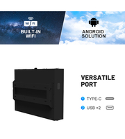 Reproductor de Publicidad LCD de 32 Pulgadas para Montaje en Pared Exterior, Giratorio (Horizontal y Vertical), Plug and Play para Comercios y Centros Comerciales