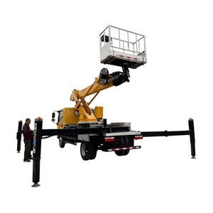Véhicule de travail aérien Dongfeng Isuzu, Plateforme élévatrice, Camion-plateforme, Plateforme de levage pour travaux en hauteur - Product Image 5
