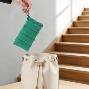 Tragbare Polyester-Brillentasche Personalisierter Brillenbeutel Sonnenbrillenetui Optische Brillentasche Brillenzubehör-Organizer für Täglichen Reisegebrauch - Product Image 6