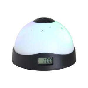 Đồng Hồ Báo Thức Đèn LED Hình Ngôi Sao Bầu Trời Thay Đổi Màu Sắc Hình Tròn Nhỏ Lạ Mắt Cho Phòng Ngủ Trẻ Em - Product Image 1