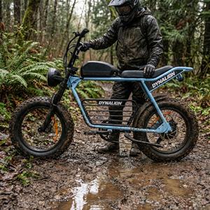 Sepeda Motor Listrik Ban Gemuk Siap Pakai di Medan Berlumpur dengan Suspensi Depan dan Rem Cakram Hidrolik, Cruiser untuk Berkendara di Medan Basah Setelah Hujan - Product Image 5