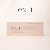 Sérum éclaircissant pour le visage Ex-i Korean PDRN Skin Booster avec peptides et acide hyaluronique, formule haute pureté