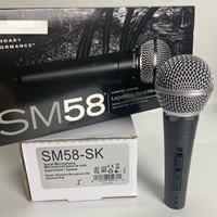 Microphone filaire à bobine mobile SM58SK, microphone professionnel pour spectacles sur scène, animation de karaoké et diffusion en direct