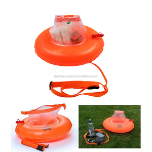 PVC eau libre natation sécurité bouée remorquage flotteur beignet flottant Air sec sac gonflable bouée 100% étanche 18KG flottabilité pour - Product Image 2