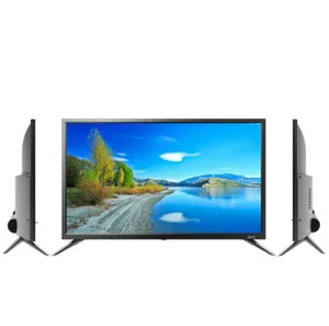 Buoni prezzi smart TV LED 15 "17" 40 "pollici ricaricabile ad energia solare televisione 12Volt TV satellitare
