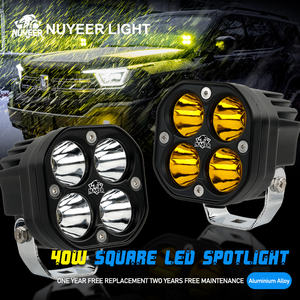 40W 4x4 Offroad LED İş işık barlar su geçirmez lazer sis bakla araba kamyon traktör motosiklet ve araç için 3 inç <span class=keywords><strong>12V</strong></span> far - Product Image 2