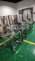 Machine de fabrication et de formage automatique de galettes de viande pour hamburgers, haute capacité, commerciale, entièrement automatique