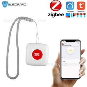 TUYA ZigBee SOS Nút Cảm Biến Báo Động Người Cao Tuổi Báo Động Không Thấm Nước Khẩn Cấp <span class=keywords><strong>Panic</strong></span> Nút - Product Image 2