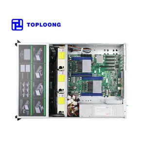 Benutzer definierte 2U 8 Bay 19 Zoll Rack Mount Stahl Metallblech Biegen Hot Swap Storage Server Gehäuse Gehäuse Gehäuse Gehäuse Gehäuse mit SFF8643