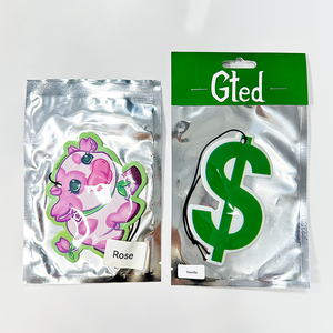 무료 샘플 맞춤형 자동차 방향제 로고, 오래 지속되는 향기 자동차 걸이형 향수 - Product Image 3