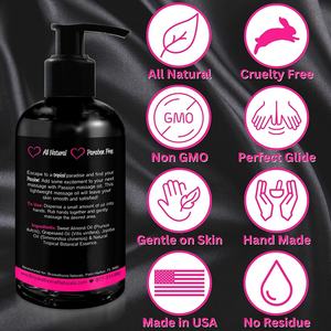 Aceite de Masaje Corporal Cokelife OEM Hidratante 236ML, Aceite de Masaje Sexual Orgánico Natural para Mujeres y Hombres - Product Image 5