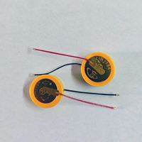 Batteria a Bottone Ricaricabile agli Ioni di Litio LIR1154 3.6V 50mAh con Cavi da 18mm