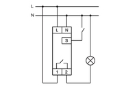Interrupteur intelligent RELETEK Mini RS-WIFI2 AC/DC 24-240V, connectivité Wifi, haute puissance, automatisation domestique, interrupteur marche/arrêt miniature scellé