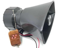 Klaxon de voiture de haute qualité 12V sans fil, sirène à sept tons, haut-parleur super puissant pour véhicule - Product Image 6