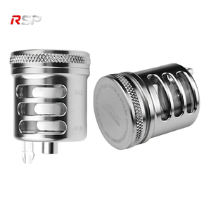 Réservoir de liquide de frein en aluminium CNC RSP, universel pour moto, <span class=keywords><strong>avec</strong></span> jauge de niveau, 48 mm, 66 mm - Product Image 5