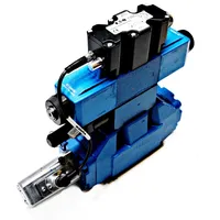 Vanne de commande directionnelle proportionnelle électrohydraulique à retour Vickers KBFDG5V-8 NG25 350 bars avec amplificateur intégré et bobine LVDT