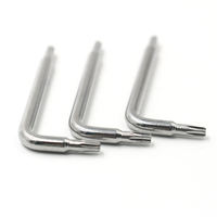 Clé Allen en L nickelée DIN 4 5 6 mm en acier inoxydable pour mécaniciens – Outil de clé standard