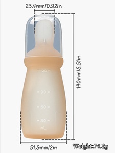 ถุงใส่อาหารซิลิโคนสำหรับ<span class=keywords><strong>เด็ก</strong></span>และภาชนะใส่ข้าวแบบรีฟิลได้ขวดเก็บของแบบบีบสำหรับ<span class=keywords><strong>เด็ก</strong></span>วัยหัดเดินสำหรับรับประทานอาหาร - Product Image 6