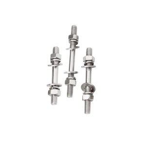 Varilla Roscada para Rueda de Automóvil de Acero Inoxidable 18-8, Estándar JIS, ASTM A193 Grado B8, B7, L7, L7M, B8, con Tuercas - Product Image 5