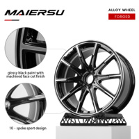Velg Mobil Custom 5x112 Forged Aluminium Alloy 18 19 20 Inch Multi Spoke untuk Mercedes Benz W202 W211 W212 W204 W222