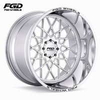 Nouvelle Arrivée FGD Jante Forgée en Aluminium T6061 à Profil Profond et Déport Négatif 8x6.5 8x170 8x180 pour Chevrolet Silverado 2500 HD