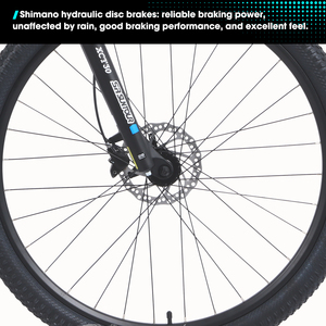 VTT JOYKIE HILAND 29 pouces personnalisable avec frein à disque hydraulique, 10 vitesses et cadre en alliage d'aluminium pour les passionnés - Product Image 4