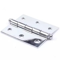 Lcklux vente chaude moderne 3.5*3*1.8-2BB roulement à billes charnière de porte en acier serrure de porte en bois pointe de boule supérieure différentes tailles fer