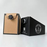 Distributeur de café professionnel en carton 96 oz avec sac BIB aseptique pour l'emballage en gros de café