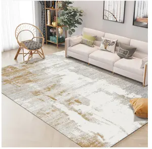 Luxury European Gold Line Hotel Decoration Floor Carpet Tile rug carpets