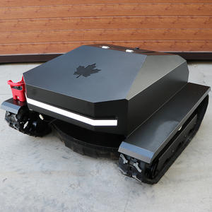 Tondeuse robot tout-terrain autopropulsée de haute qualité, 22 CV, à chenilles en caoutchouc, télécommandée, à essence, à vendre H-H900LP La - Product Image 5